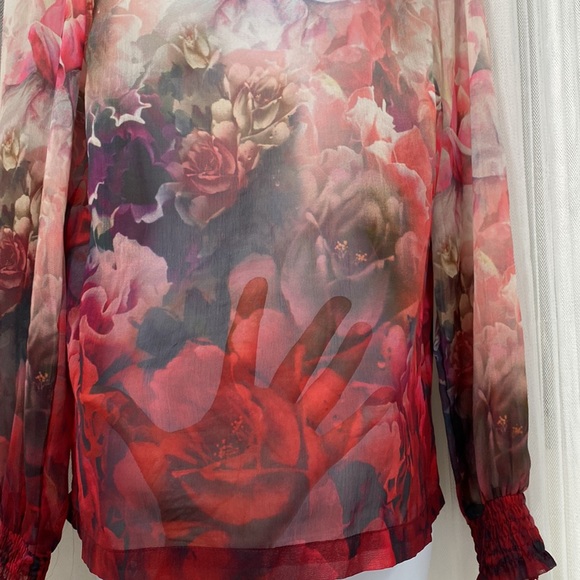 Carolina silk blouse by Cream - Picture 6 of 17